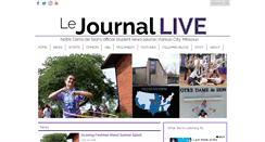 Desktop Screenshot of lejournallive.com