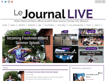 Tablet Screenshot of lejournallive.com